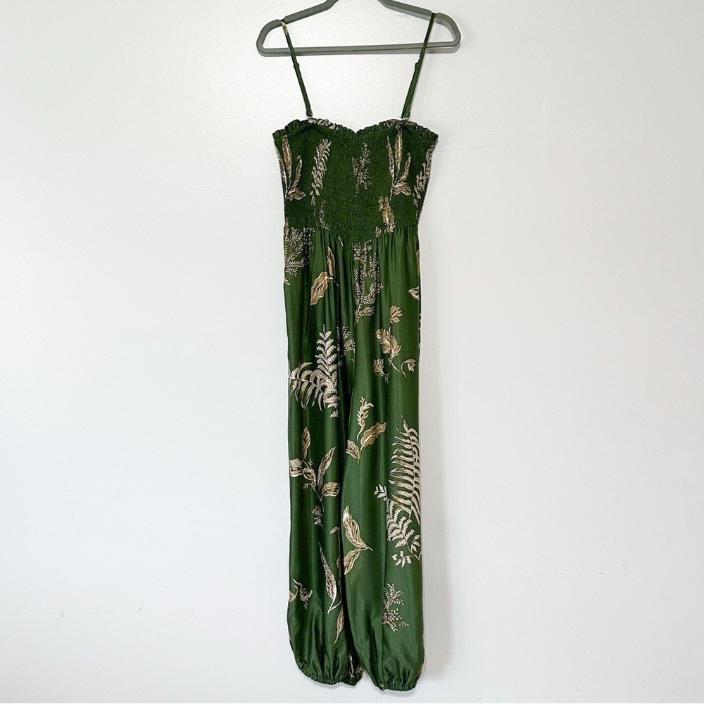 Anthropologie Printed Balloon Leg Jumpsuit size‎ Large
